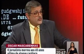 Oscar Mascarenhas, um dos comissários de "Os Imortais"